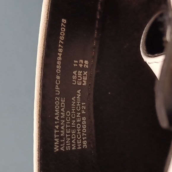 NEW Time and Tru White Lug Boots - Picture 9 of 11